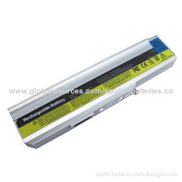 Laptop Battery, 6 Cells 11.1V 4400mAh, for Lenovo 3000 C200/3000 C200 8922/3000 N100/3000 N100 0689